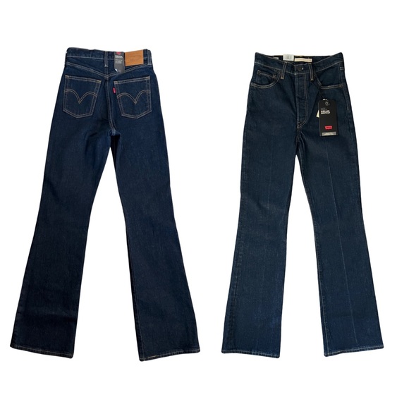 Levi’s Premium Ribcage Bootcut Women’s Jeans in High Key - Picture 15 of 16